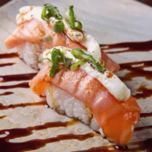 Niguiri Salmão Brulée