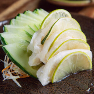 Sashimi Peixe Branco